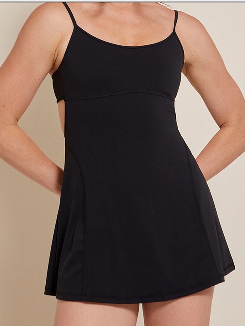PAC 1980 PAC WHISPER Active Sunrise Dress - Black